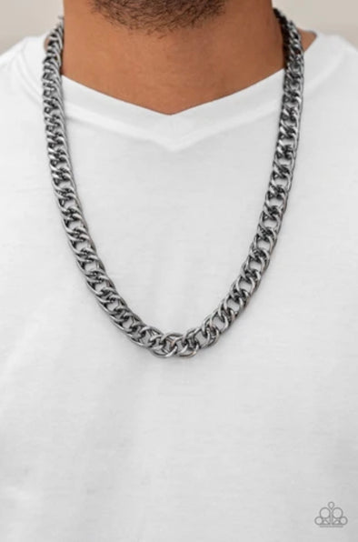 Omega Black Urban Necklace