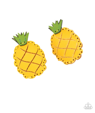 PINEAPPLE Of My Eye Yellow Hair Clip