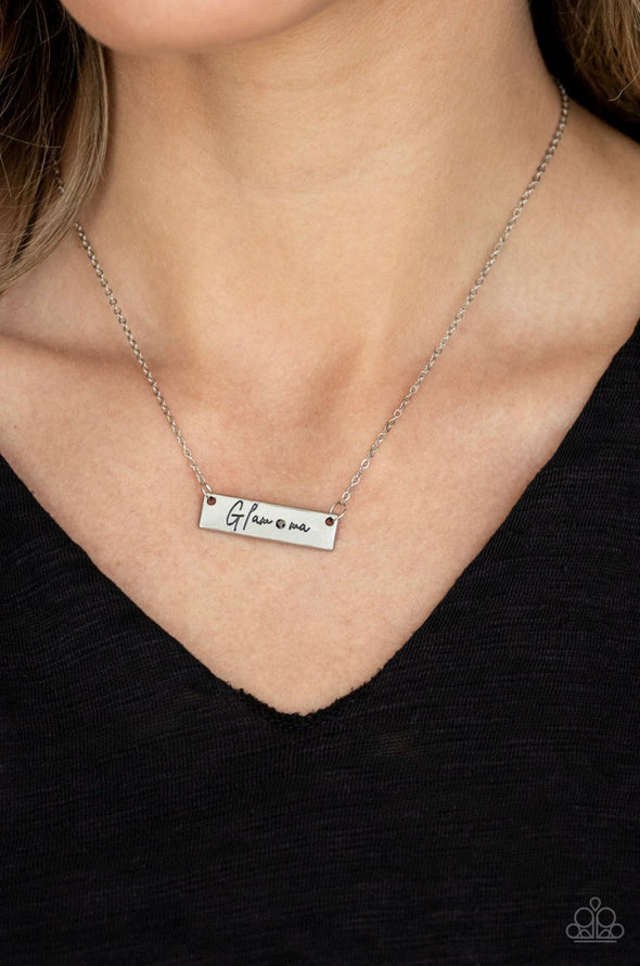 The GLAM-ma Silver Necklace