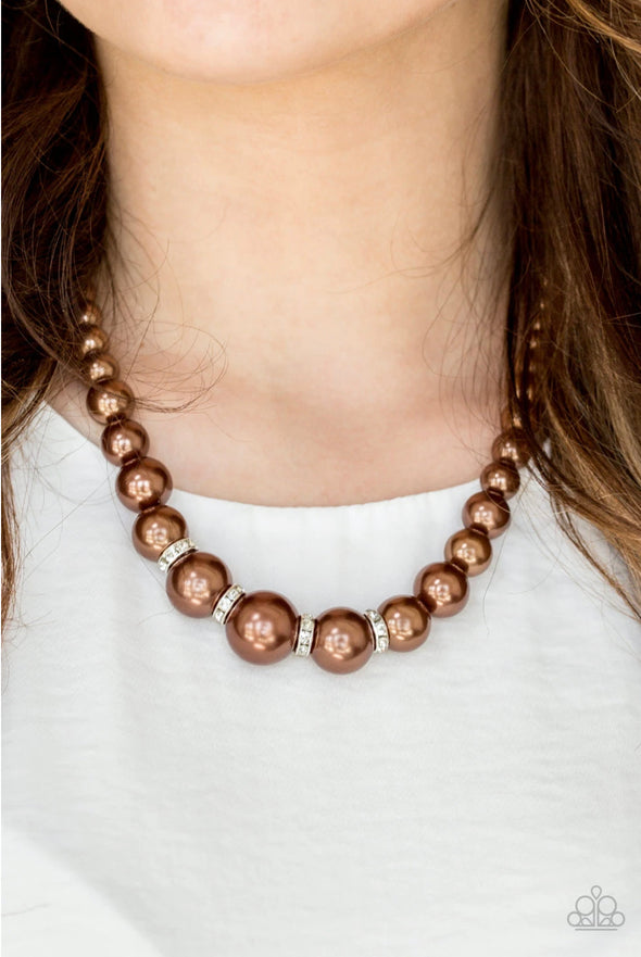 Party Pearls Brown