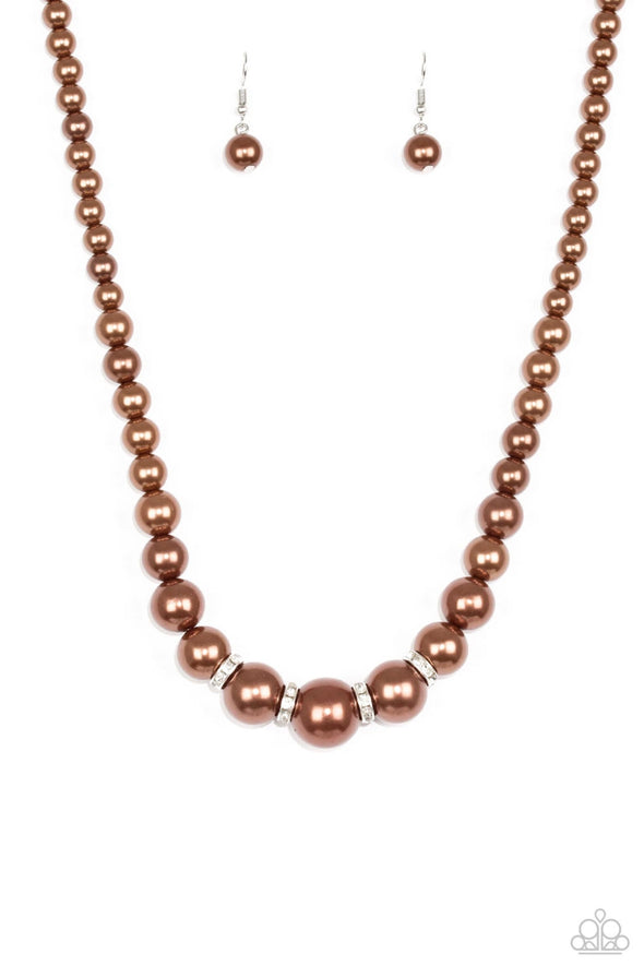 Party Pearls Brown